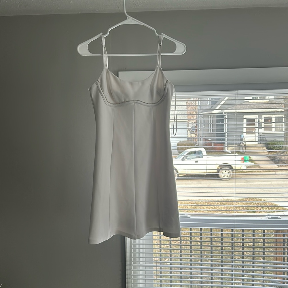 White Mini Dress from Madida